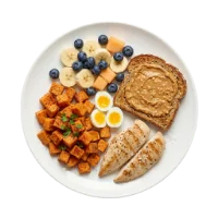 prato pré treino Nutricionista em Avaré